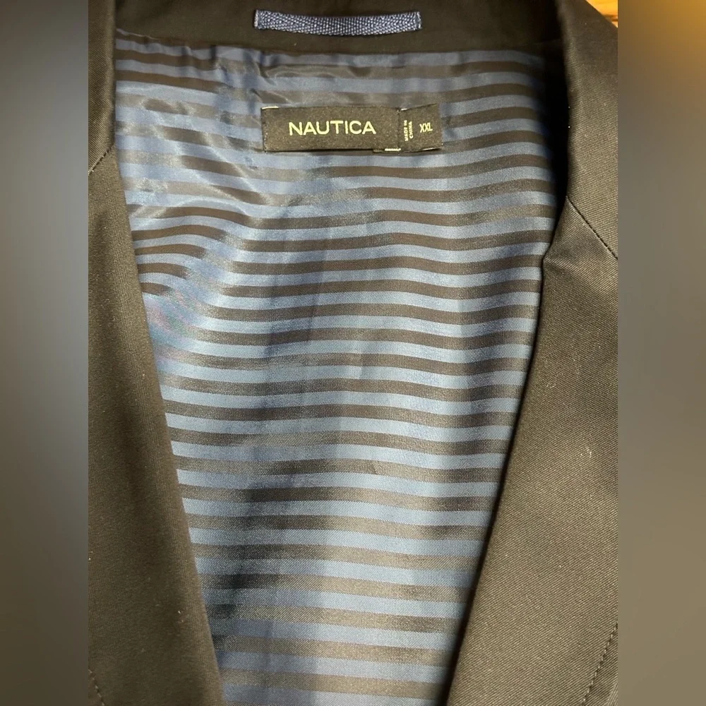 Nautica XXL Dark Navy Cotton Sport Jacket